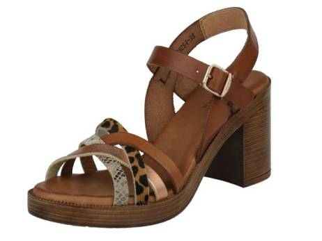 red-rag-red-rag-trendy-sandalet-op-hak-damesschoenen-maat-39-40-brown-combi(9995)