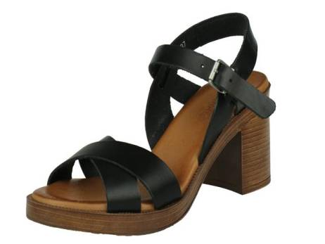red-rag-trendy-sandalet-op-hak-damesschoenen-maat-39-40-zwart(7475)