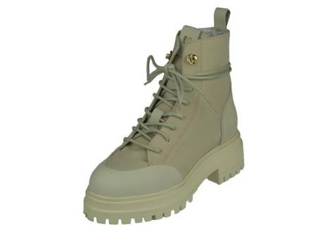 red-rag-women-boot-toe-cap-canvas-damesschoenen-maat-41-beige-fabrics(8975)