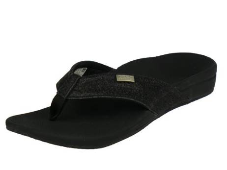 reef-ortho-spring-damesschoenen-maat-42-zwart-zwart-glitter(4995)
