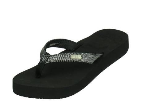 reef-star-cushoin-sassy-damesschoenen-maat-36-37-5-38-5-40-41-42-5-zwart-zilver(4495)