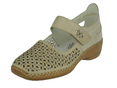 rieker-dames-bandschoen-met-wreefband-damesschoenen-maat-41-beige(3975)