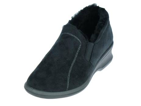 rohde-pantoffel-damesschoenen-maat-4-5-5-5-5-7-8-zwart(5995)