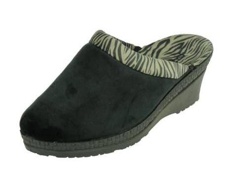 Rohde pantoffel slipper damesschoenen maat 36,38,39,40,41,42 zwart