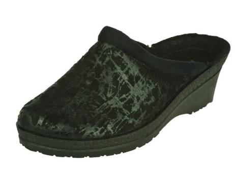 rohde-rohde-pantoffel-slipper-damesschoenen-maat-42-zwart(3495)