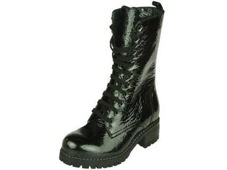 verhulst-nikky-veterboot-damesschoenen-maat-37-38-zwart-lak(11975)