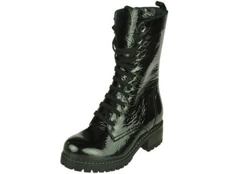 verhulst-nikky-veterboot-damesschoenen-maat-37-zwart-lak(13975)
