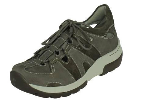 Wolky Nortec damesschoenen maat 38,39,40,41,42 donker grijs