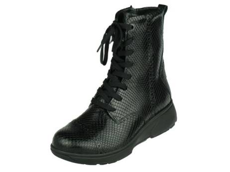xsensible-aosta-damesschoenen-maat-38-39-40-41-zwart-croco(22995)