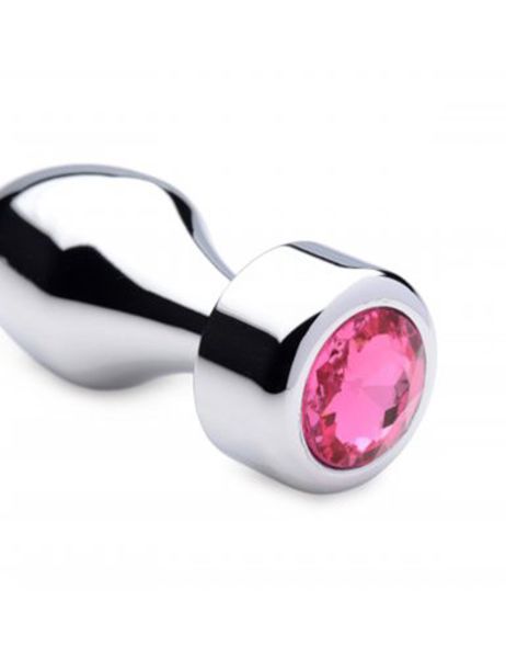 aluminum-buttplug-met-roze-kristal-klein(1995)