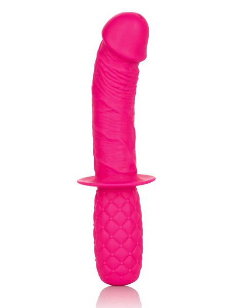 Calexotics Siliconen Dildo Met Handvat Roze 