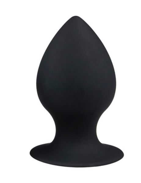 Zachte siliconen buttplug - medium