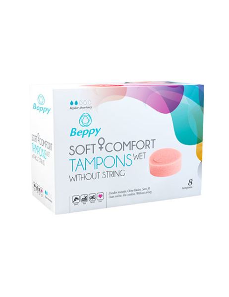 Beppy Soft + Comfort Tampons WET (8 stuks)