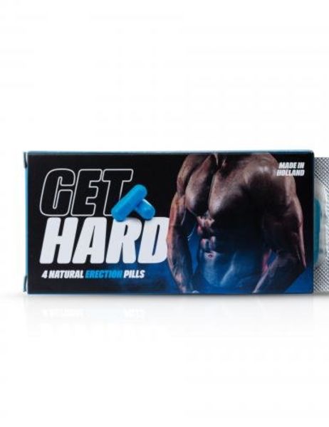 Get Hard! Erectiepillen - 4 Stuks