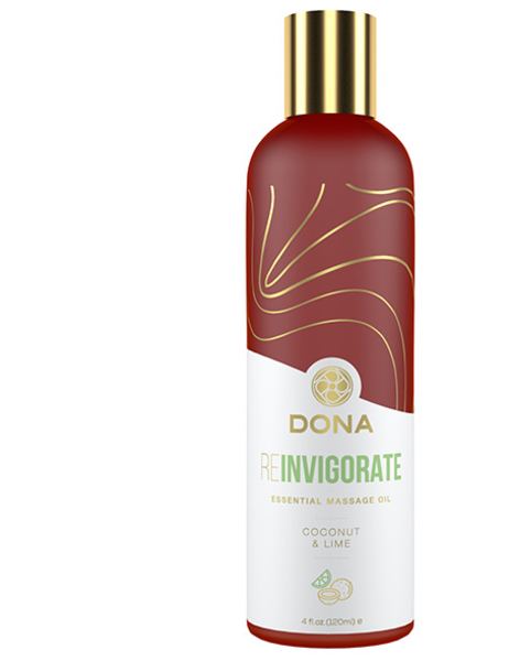 Massage Olie Reinvigorate Kokosnoot Limoen 120 Ml 