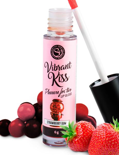 Vibrating lip Gloss Strawberry