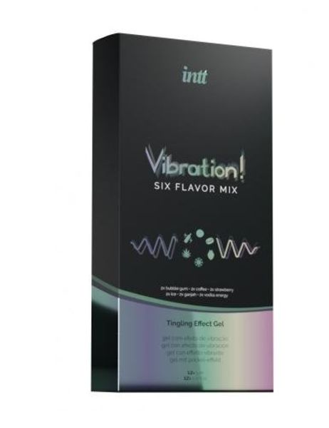 Vibration! Set Met 6 Soorten Tintelende Gel