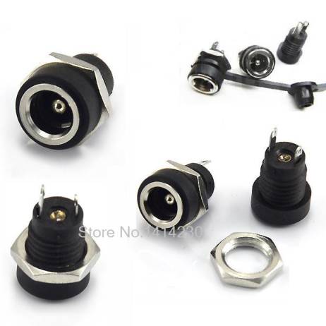 10PCS/LOT DC-022B All-Copper Material DC ...
