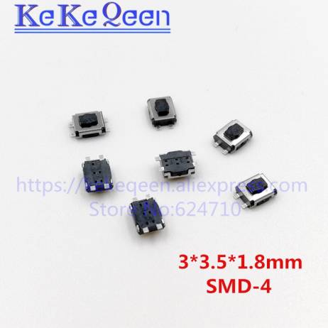 100pcs 3*3.5*1.8mm 3x3.5x1.8mm 3x3.5x1.8H...