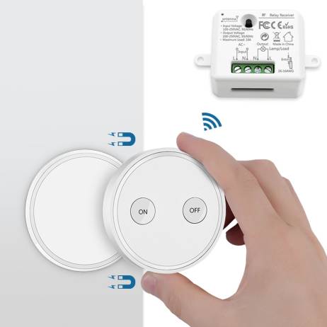 Remote Control Wireless Light Switch with...