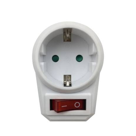 European Conversion Plug 1 to 1 Way Power...