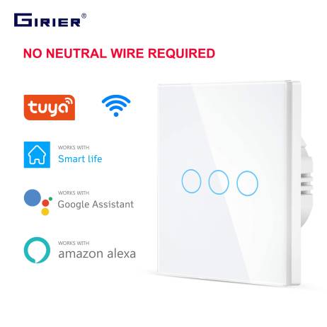 Wifi Wall Touch Switch EU No Neutral Wire...