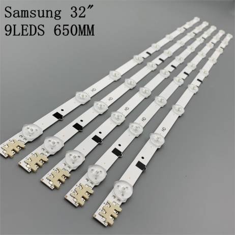 5pcs/set 9LEDS 650MM Led Backlight Strip ...