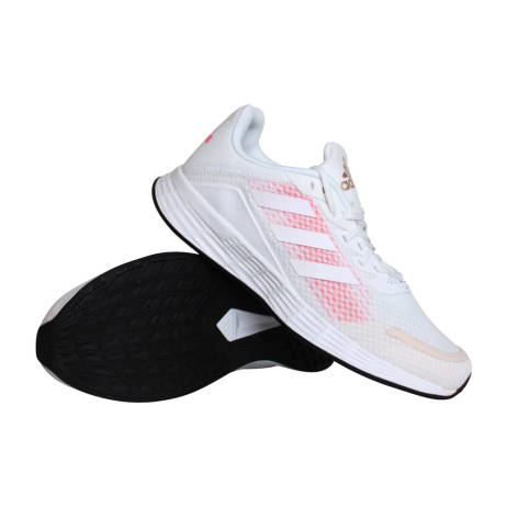 Adidas Duramo Sl Hardloopschoenen Dames Wit Roze