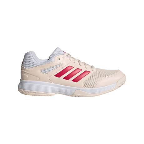 Adidas Speedcourt Indoorschoenen Meisjes Wit Roze