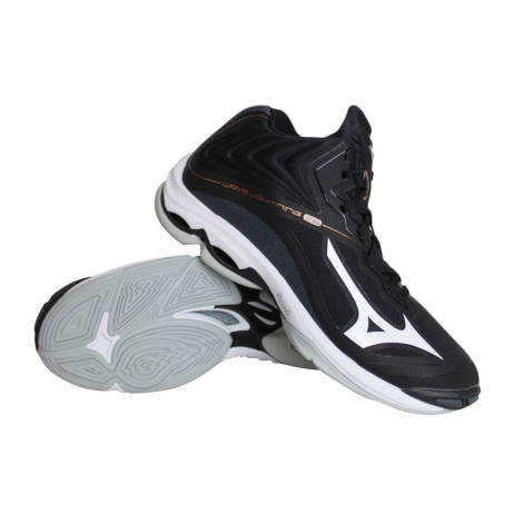 Mizuno Wave Lightning Z6 Indoorschoenen Unisex Zwart