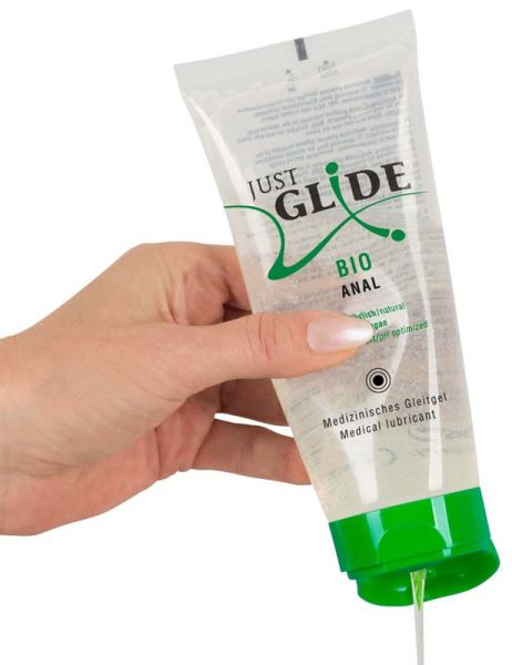Just Glide Bio Anaal Glijmiddel Waterbasis 200ml