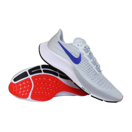 Nike Air Zoom Pegasus 37 Hardloopschoenen Heren Grijs Blauw