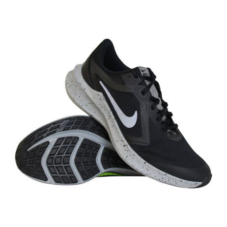 Nike Downshifter 10 Hardloopschoenen Jongens Zwart Wit