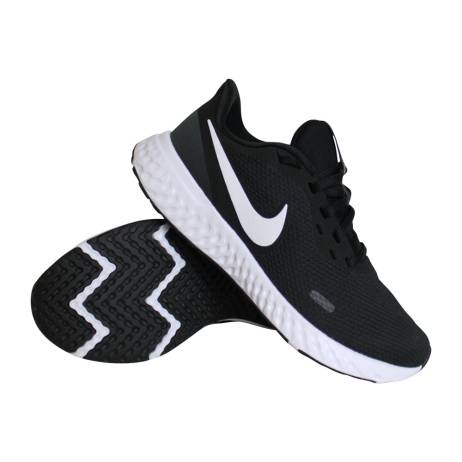 Nike Revolution 5 Hardloopschoenen Dames Zwart Wit