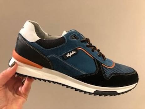 australian-dakar-leather-herenschoenen-maat-40-41-42-43-44-aqua-orange-zwart-sjg(14995)