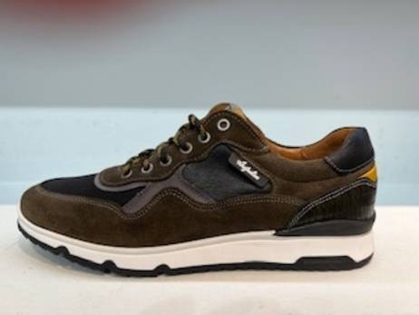 Australian Mazoni Herenschoenen Maat 40 41 42 43 45 Zwart Groen Geel