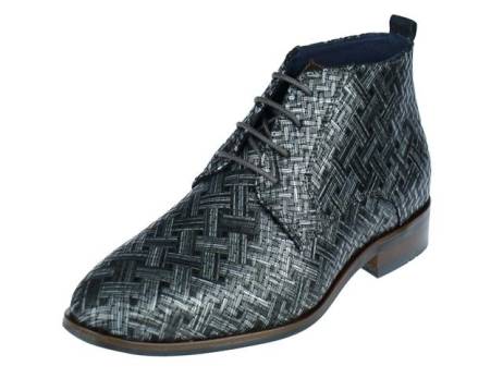 Berkelmans Estoril Herenschoenen Maat 42 43 44 46 Zilver Braided