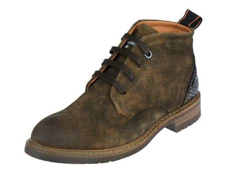 Berkelmans Oporto Herenschoenen Maat 40 41 44 45 Donker Brown Denim