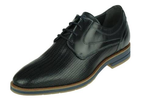 Braend Geklede Lage Heren Veterschoen Herenschoenen Maat 44 Navy 301