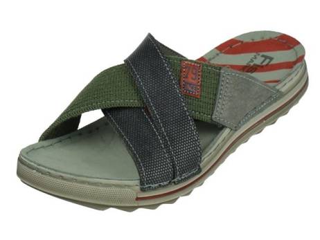 Fischer Heren Kruisband Slipper Herenschoenen Maat 41 Anthrazit