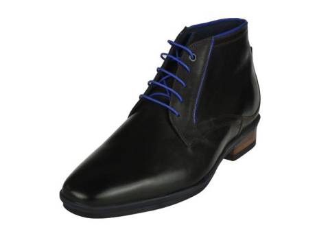 floris-van-bommel-casual-herenschoenen-maat-10-5-zwart(11975)