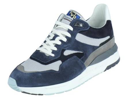 Floris Van Bommel De Runner 02 01 Herenschoenen Maat 8 8 5 9 9 5 10 10 5 Light Blauw