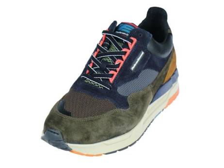 Floris Van Bommel De Runner Sport Herenschoenen Maat 7 8 10 Donker Groen Combi