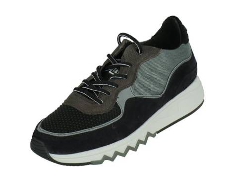Floris Van Bommel Sport Herenschoenen Maat 10 5 Zwart Combi