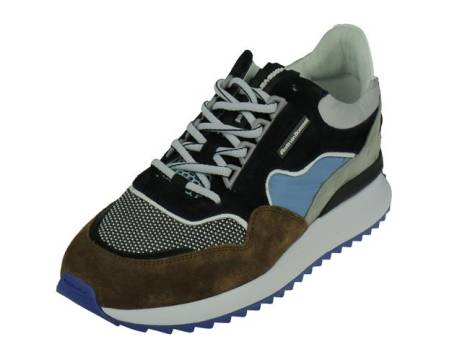 Floris Van Bommel Sport Herenschoenen Maat 7 8 5 9 9 5 10 5 Light Blauw