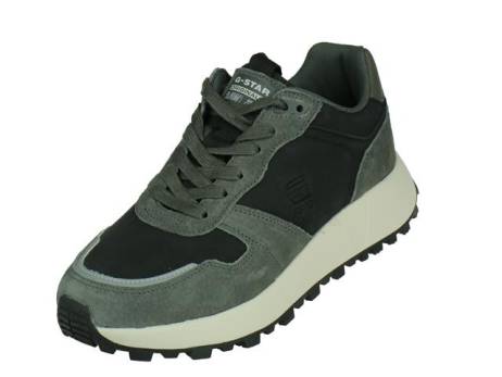 G-Star Theq Run Tnl M Herenschoenen Maat 41 Zwart Donker Grijs