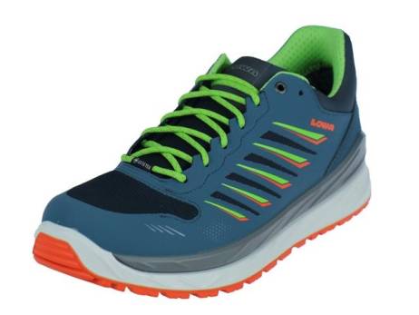 Lowa Axos Gtx Herenschoenen Maat 7 5 8 5 9 9 5 10 Steelblauw Limoen