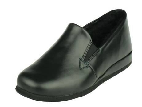 rohde-heren-pantoffel-herenschoenen-maat-41-42-43-44-46-zwart(7995)