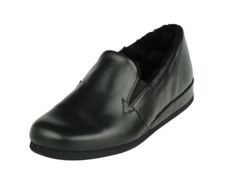 rohde-heren-pantoffel-herenschoenen-maat-44-45-46-zwart(7995)