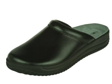 rohde-heren-pantoffel-slipper-herenschoenen-maat-40-zwart(4495)